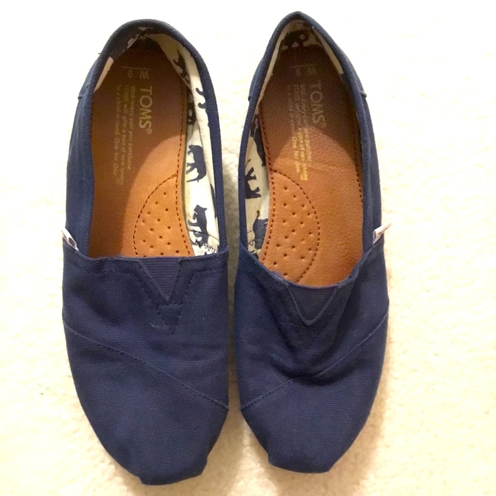 TOMS Classic Navy Slip-on